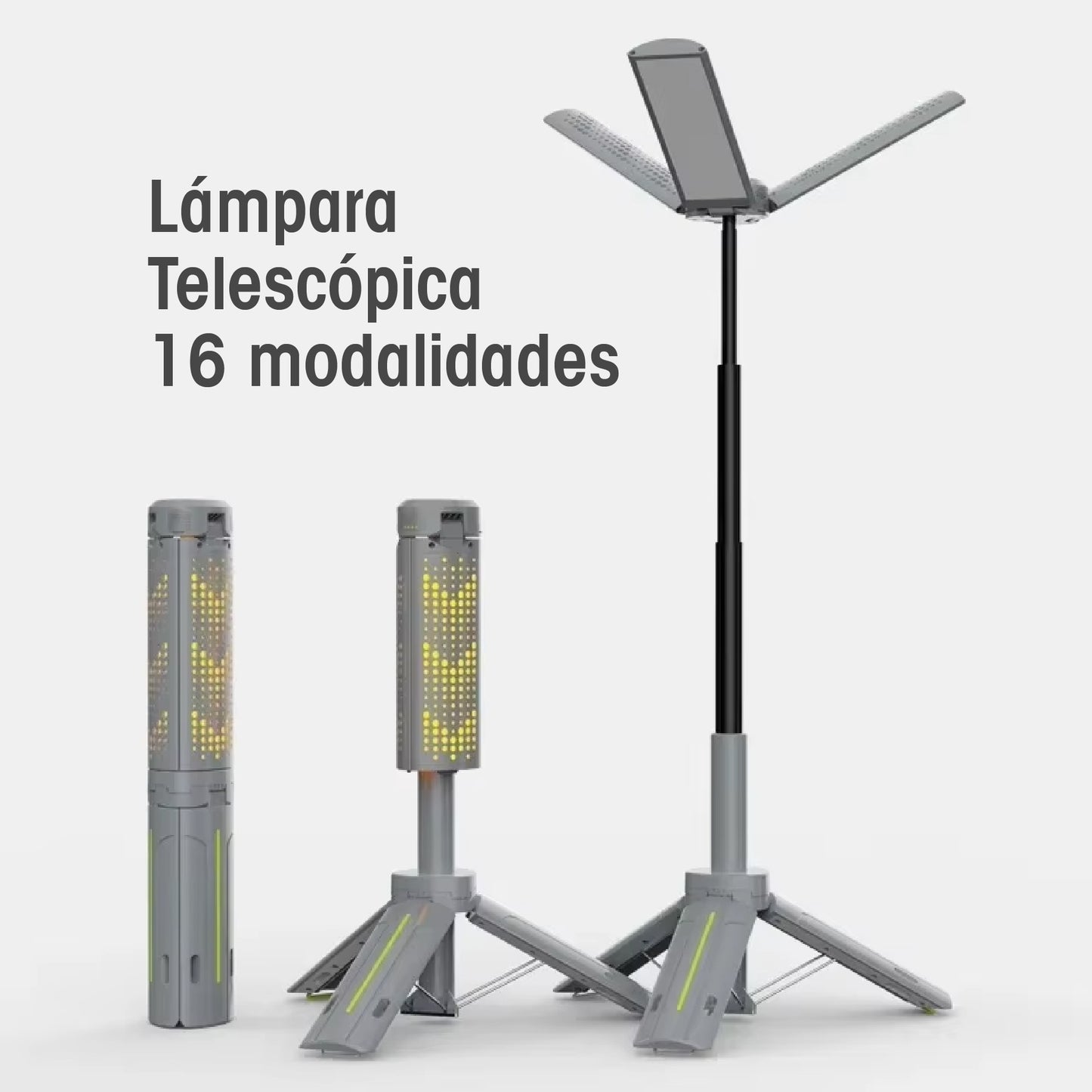 Lámpara Telecópica